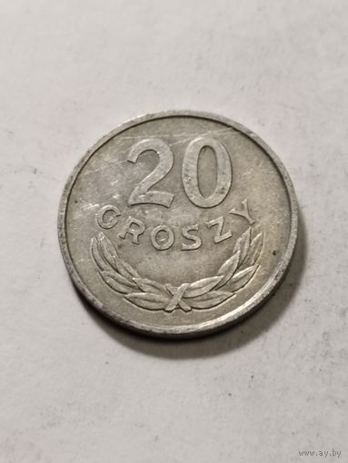 Польша 20 грош 1966