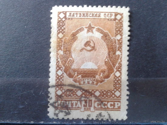 1947 Герб Латвийской ССР