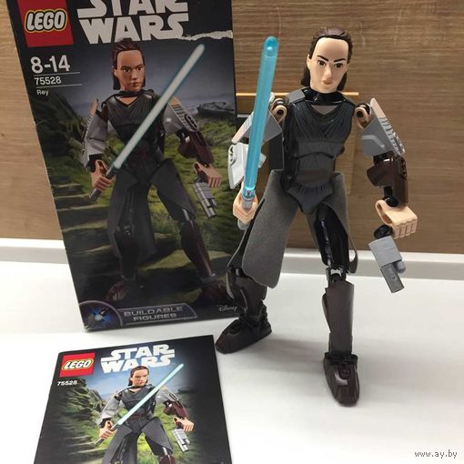 Коллекционная фигурка Лего Звездные войны-Rey (оригинал)