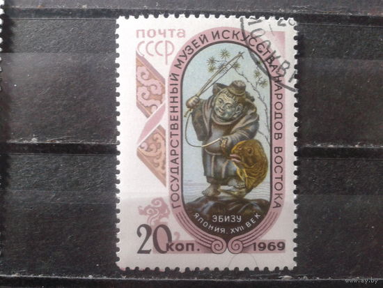 1969 Японская статуэтка, концевая