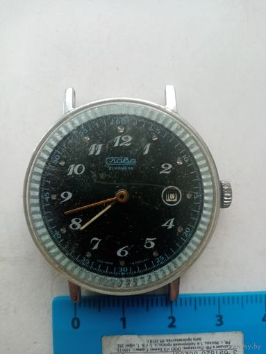 ЧАСЫ СЛАВА 21 КАМЕНЬ