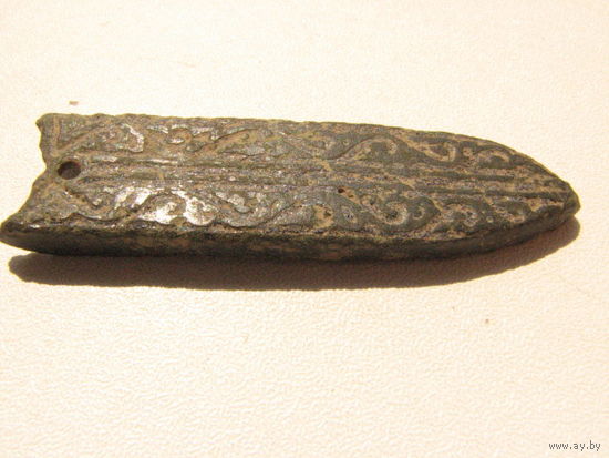 Ременная накладка очень старая большая