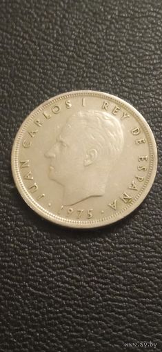 Испания 5 песет 1975г.