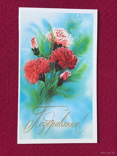 Поздравляем! Горелов. 1988 г. Двойная. Чистая.