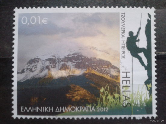 Греция, 2012. Горный массив Цумерка, альпинист