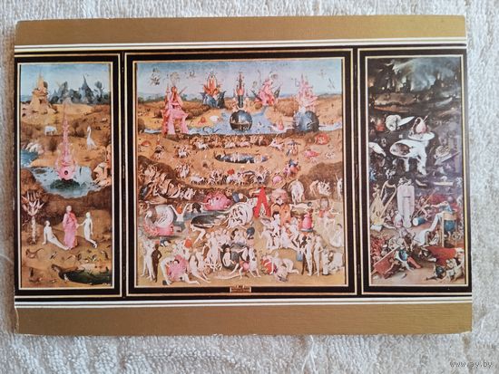 Босх. Сад наслаждений. Издание Испании. Тиснение