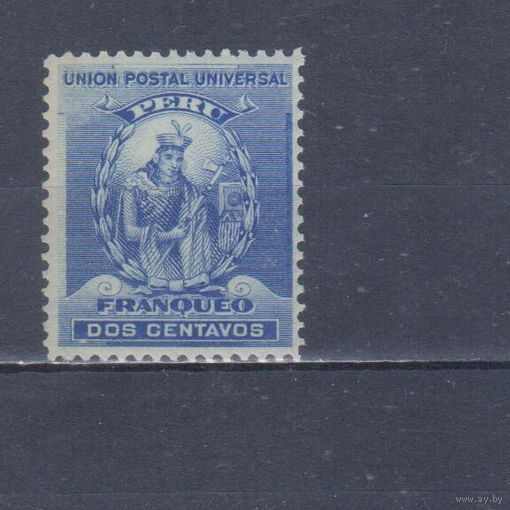 [436] Перу 1896. Индейский вождь. MNH