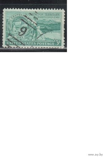 США-1953, (Мих.638), гаш. , Вашингтон(одиночка),цена за 1 м на выбор