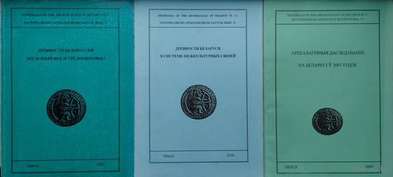 Археалагічныя даследаванні на Беларусі ў 2007 годзе Матэрыялы па археалогіі Беларусі Выпуск 17