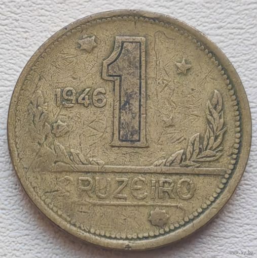 Бразилия 1 крузейро 1946