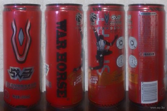 Банка от энергетика WAR HORSE 2024 310ml Корея (ОБМЕН/ПРОДАЖА/ТОРГ) 1лот=1шт