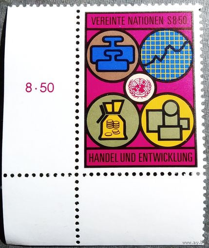 Марка ООН ( Вена ) 1983 год