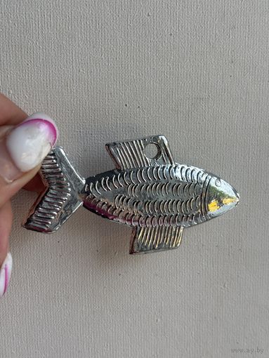 Ёлочная игрушка Рыбка СССР