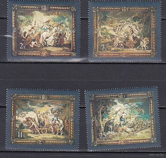 Живопись. Мальта. 1979. 4 марки. Michel N 584-587 **
