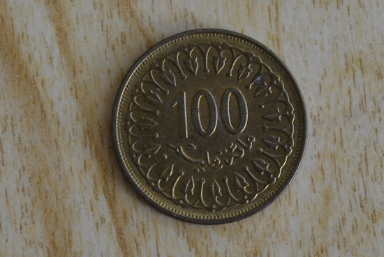 Тунис 100 миллимов 1983
