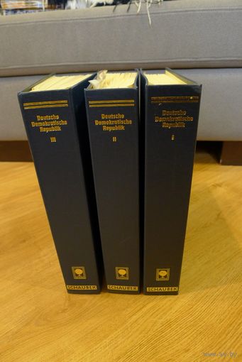 ГДР-1949-1990 ,** , Хронология, ГДР-1949-1990 ** , Коллекция ( ВСЕ марки, блоки, м/листы ) в альбомах SCHAUBEK