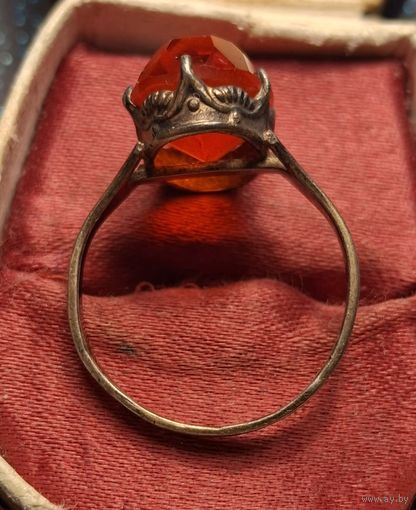 Кольцо ссср 875 винтаж распродажа коллекции