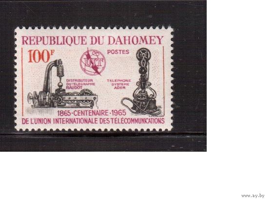 Дагомея-1965,(Мих.251)  **  , Техника, Телефон