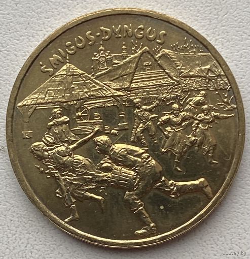 Польша 2 злотых 2003 г. Ритуалы Польши. Поливальный понедельник