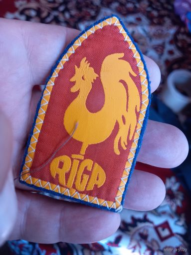 Шеврон Строительный отряд СССР Рига RIGA