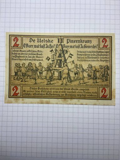 2 марки (нотгельды) г. Германия.-2012