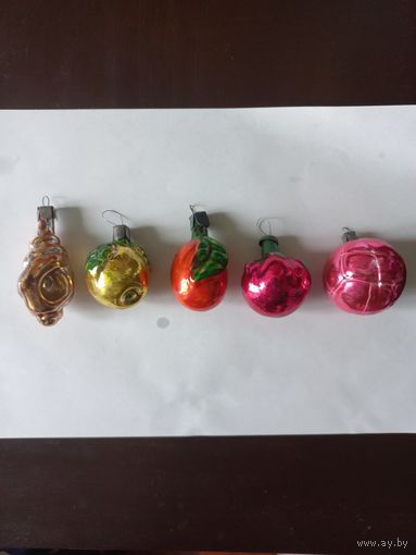 Елочные игрушки. СССР