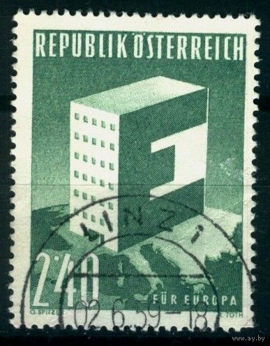 Австрия - 1959 [Mi. 1059] Гашеная (AT10)