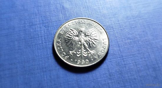 20 злотых 1990. Польша.