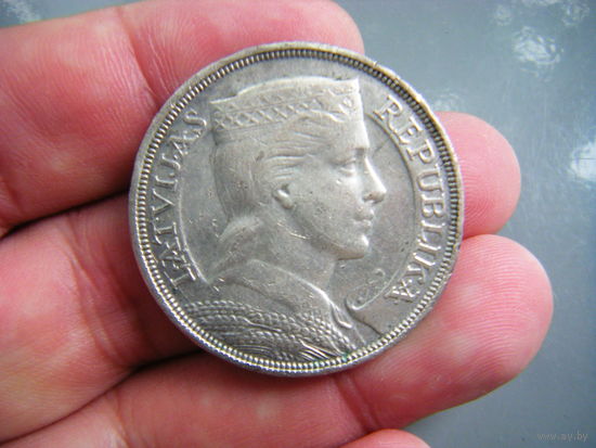 ЛАТВИЯ 5 лат 1931г.