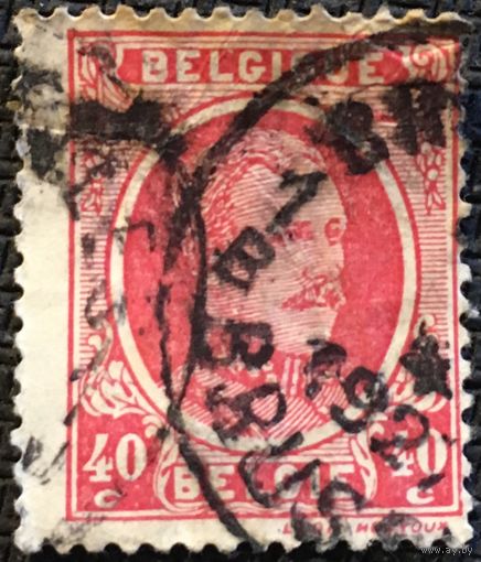 ЦІКАВІЦЬ АБМЕН! 1922, Альберт І, тып "Houyoux", 40 цэнтаў