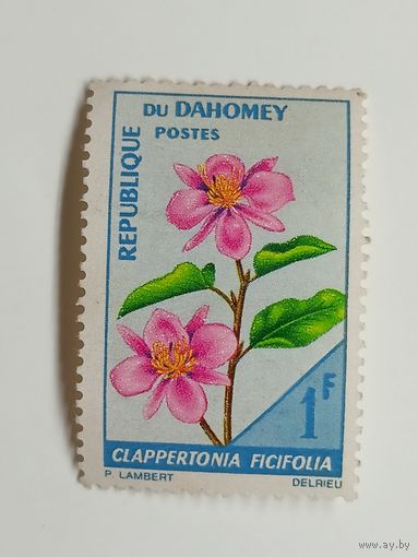 Дагомея 1967. Цветы