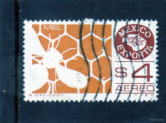 Мексика.Ми-1686. Мед.Серия: Экспорт Мексики.1981.
