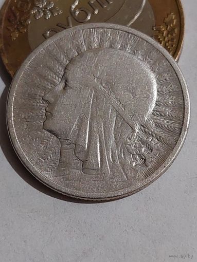 2 злотых 1933 г.