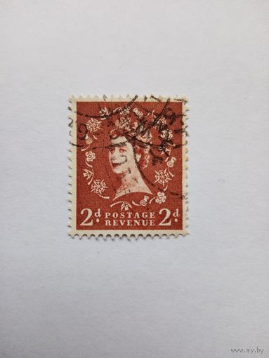 Англия 1966-1967гг. Елизавета2,2d