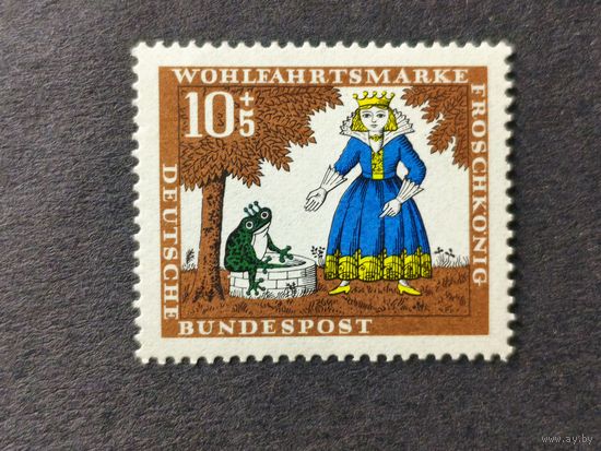 Германия 1966. Благотворительные марки - Сказки Братьев Гримм