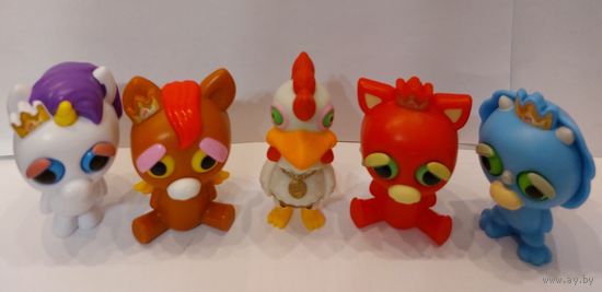 Игрушки "Feisty Pets" (Бургер Кинг)