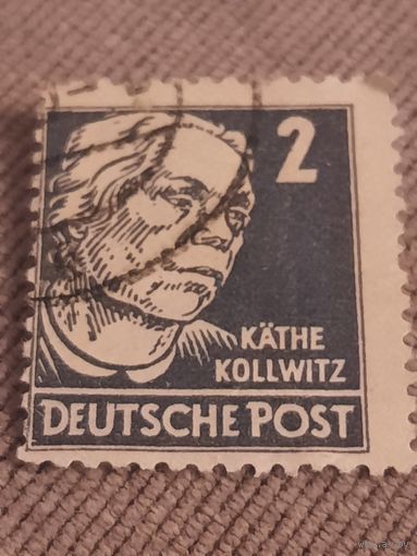 ГДР 1952. Kathe Kollwitz