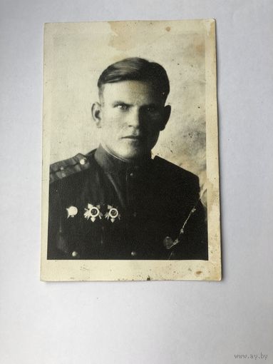 Фото военных лет с  боевыми наградами