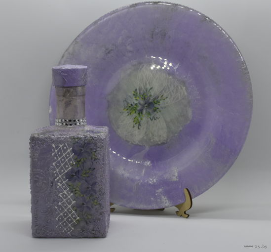 Комплект посуды ''Фиолетовый''