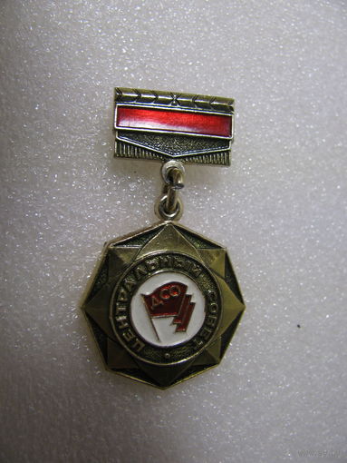 Знак. ДСО Красное знамя. Центральный совет.