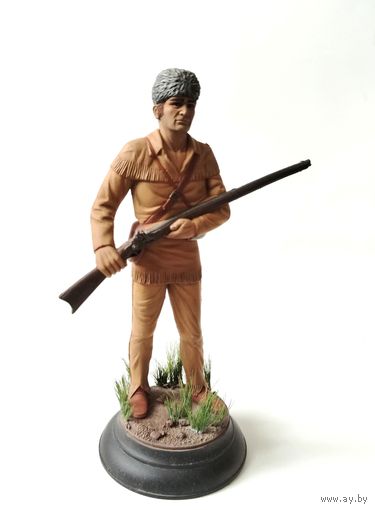 Солдатик. Траппер, зверобой, пионер, ДЗИ, 15 см.