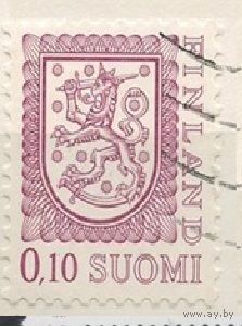 Финляндия 1977 818II Лев Герб Финляндии. Стандартный выпуск