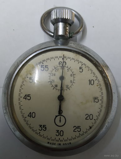 Советский секундомер. MADE IN USSR. СССР. В РЕМОНТ