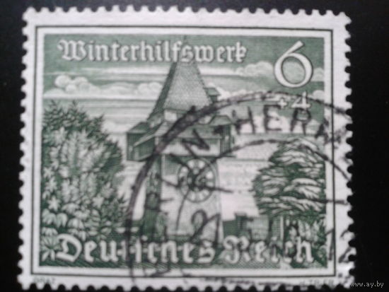 Германия 1939 зимняя помощь, башня с часами