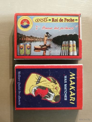 Спички, спичечные коробки, 4.5 х 3 х 1 см