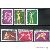 Марки Болгария 1979. XXII летние Олимпийские игры в Москве  серия из 6 марок