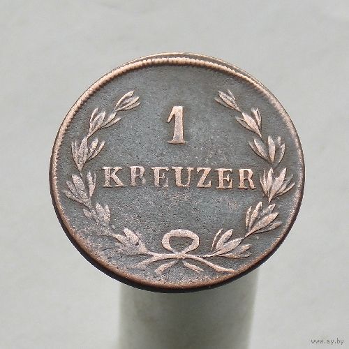Германия Баден 1 крейцер 1826