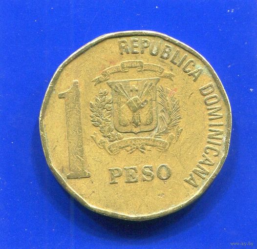 Доминиканская Республика 1 песо 1991