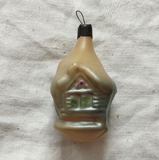 Ёлочная игрушка домик