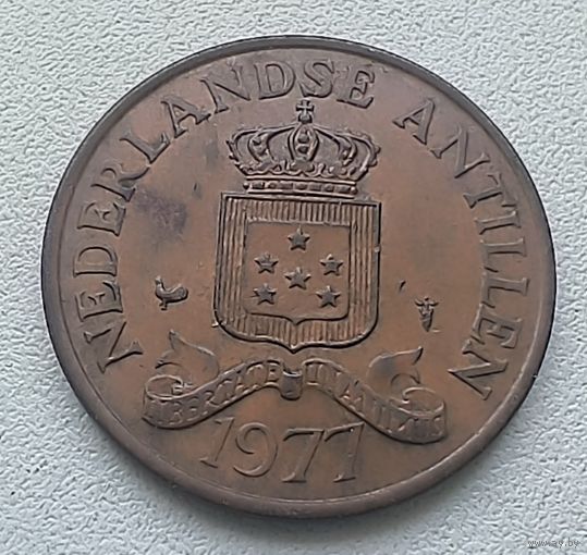 Антильские острова 2.5 цента 1977  3-15-48